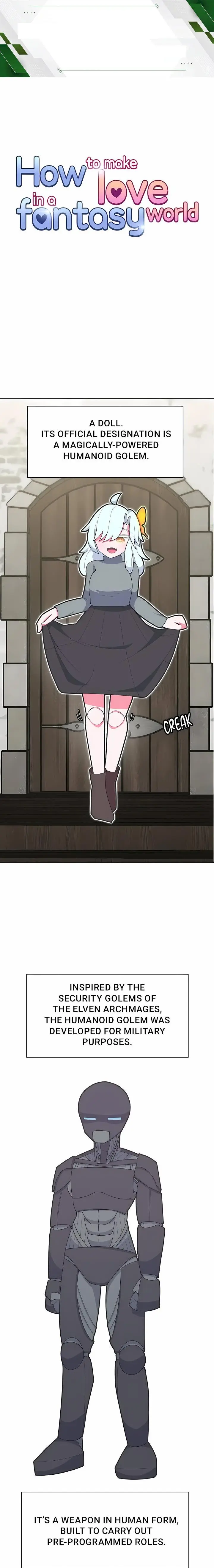 How To Make Love In A Fantasy World Chapter 41 - Page 1