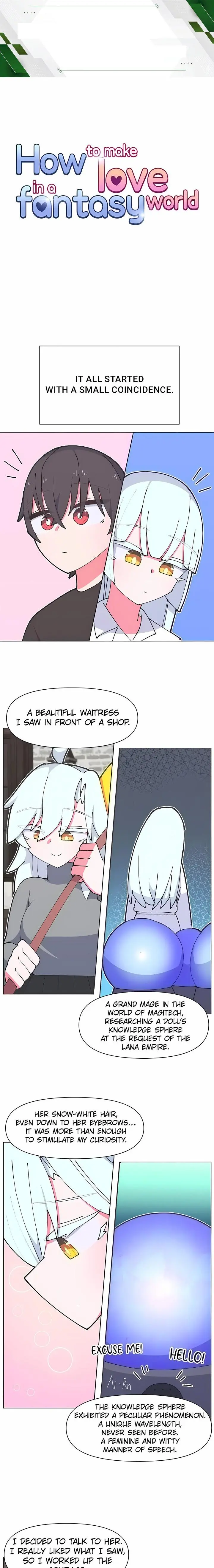 How To Make Love In A Fantasy World Chapter 53 - Page 1