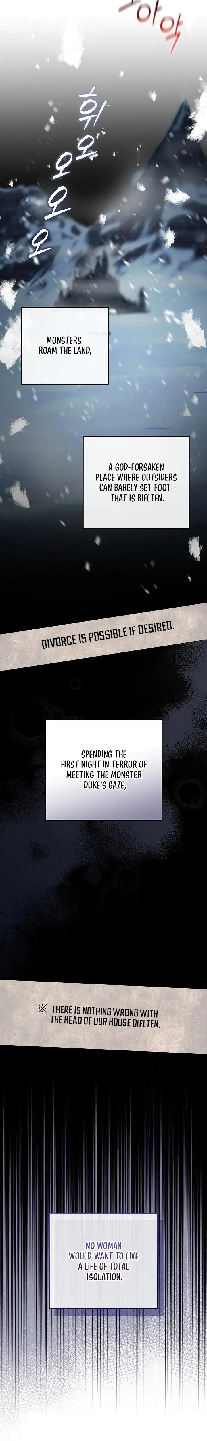 How To Survive As The Monster Dukes Wife Chapter 1 - Page 9