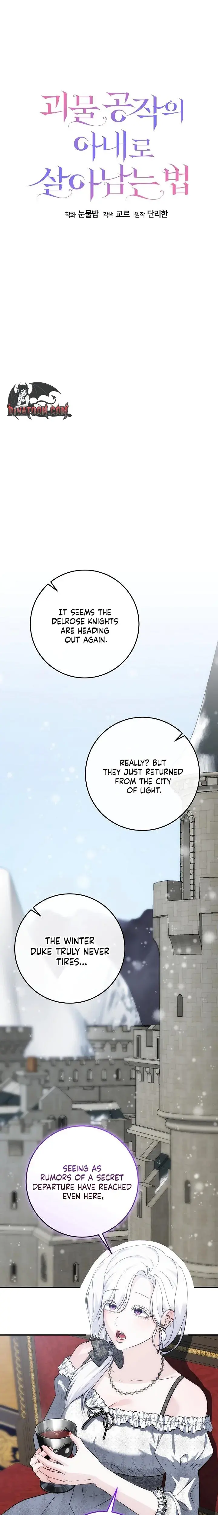 How To Survive As The Monster Dukes Wife Chapter 28 - Page 7