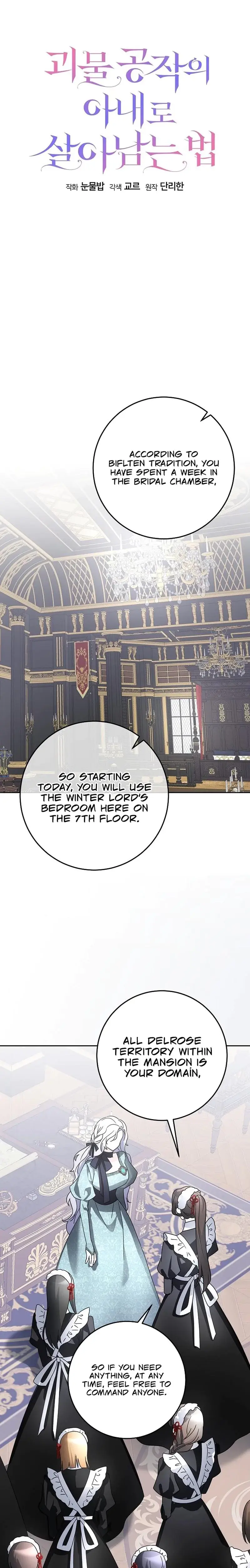 How To Survive As The Monster Dukes Wife Chapter 9 - Page 9