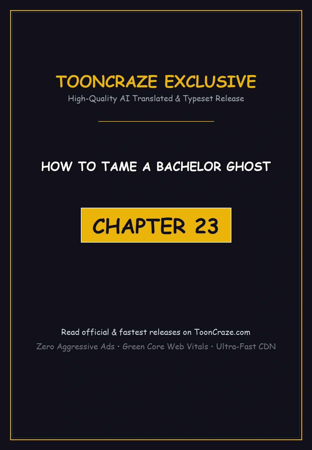 How To Tame A Bachelor Ghost Chapter 23 - Page 1