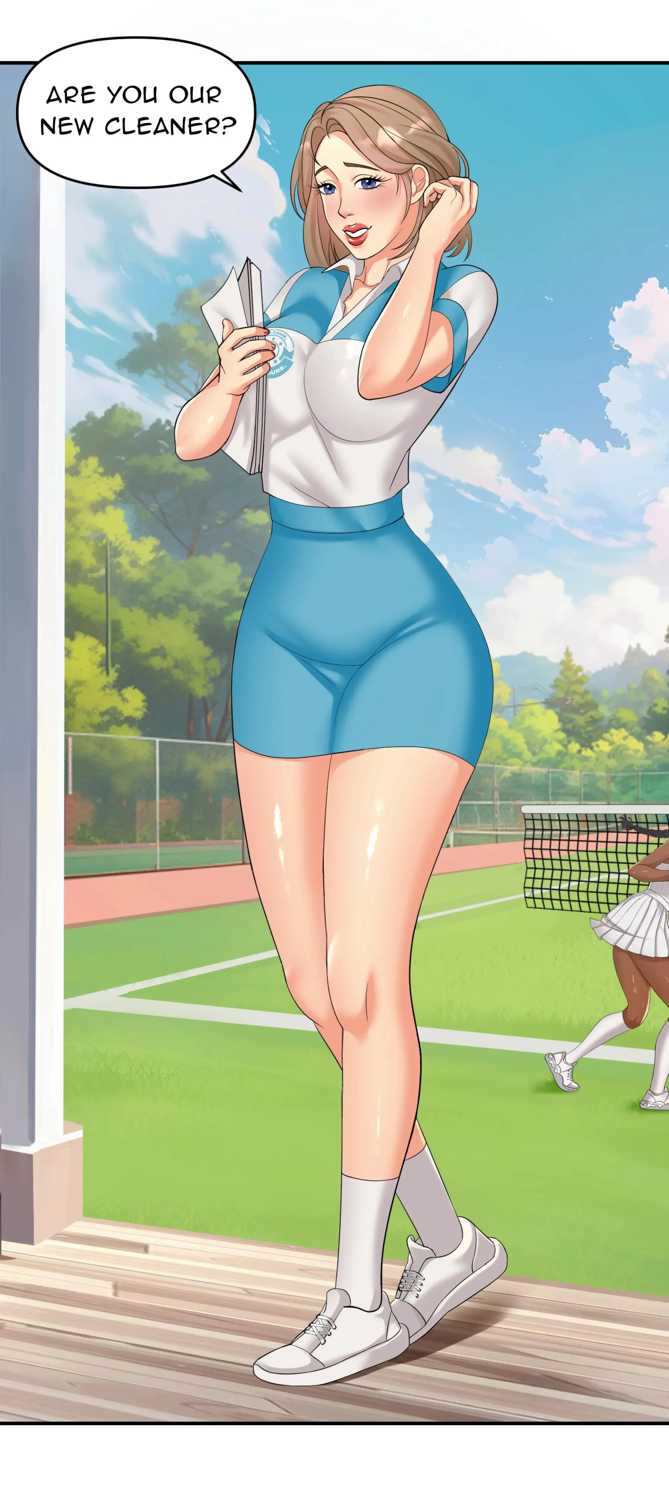Huge Tennis Uncensored Chapter 1 - Page 10