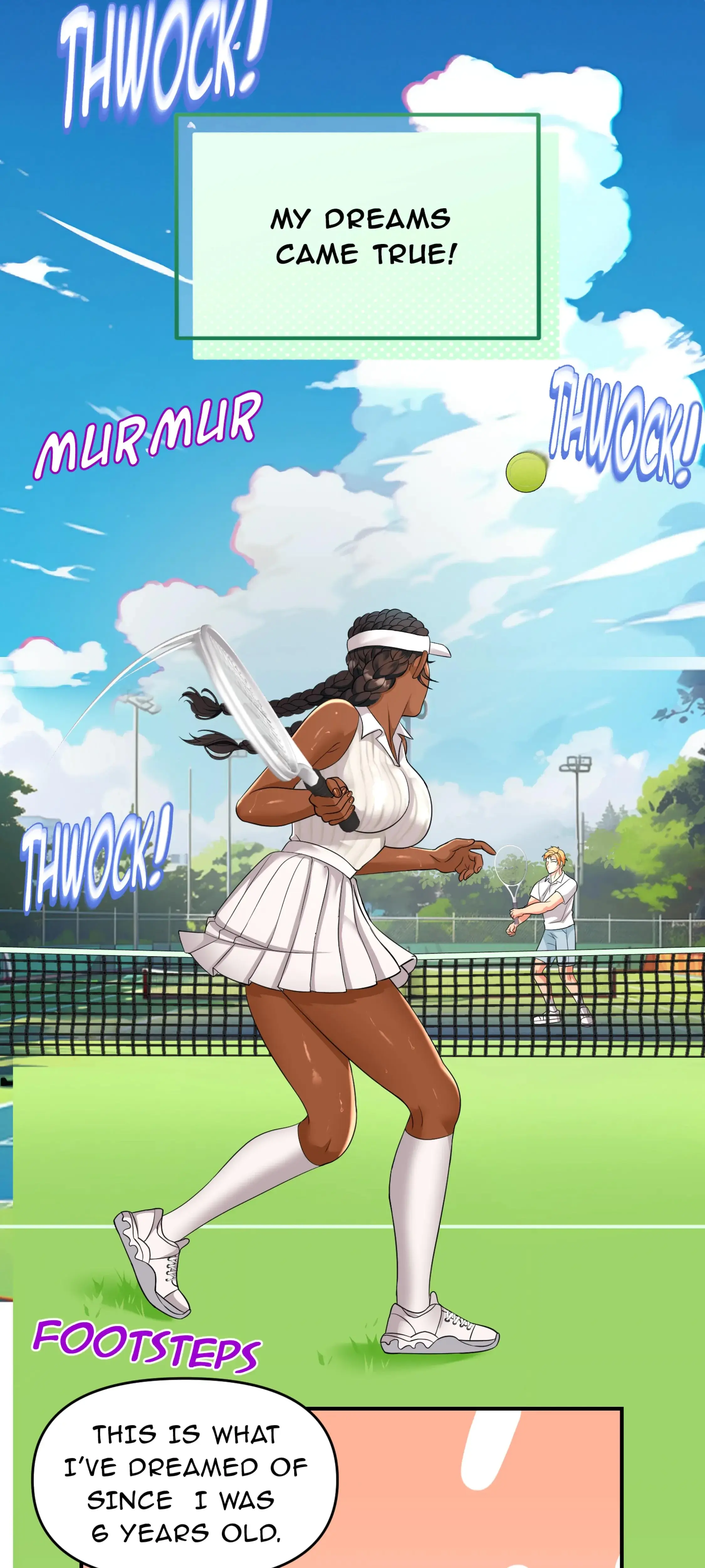 Huge Tennis Uncensored Chapter 1 - Page 8