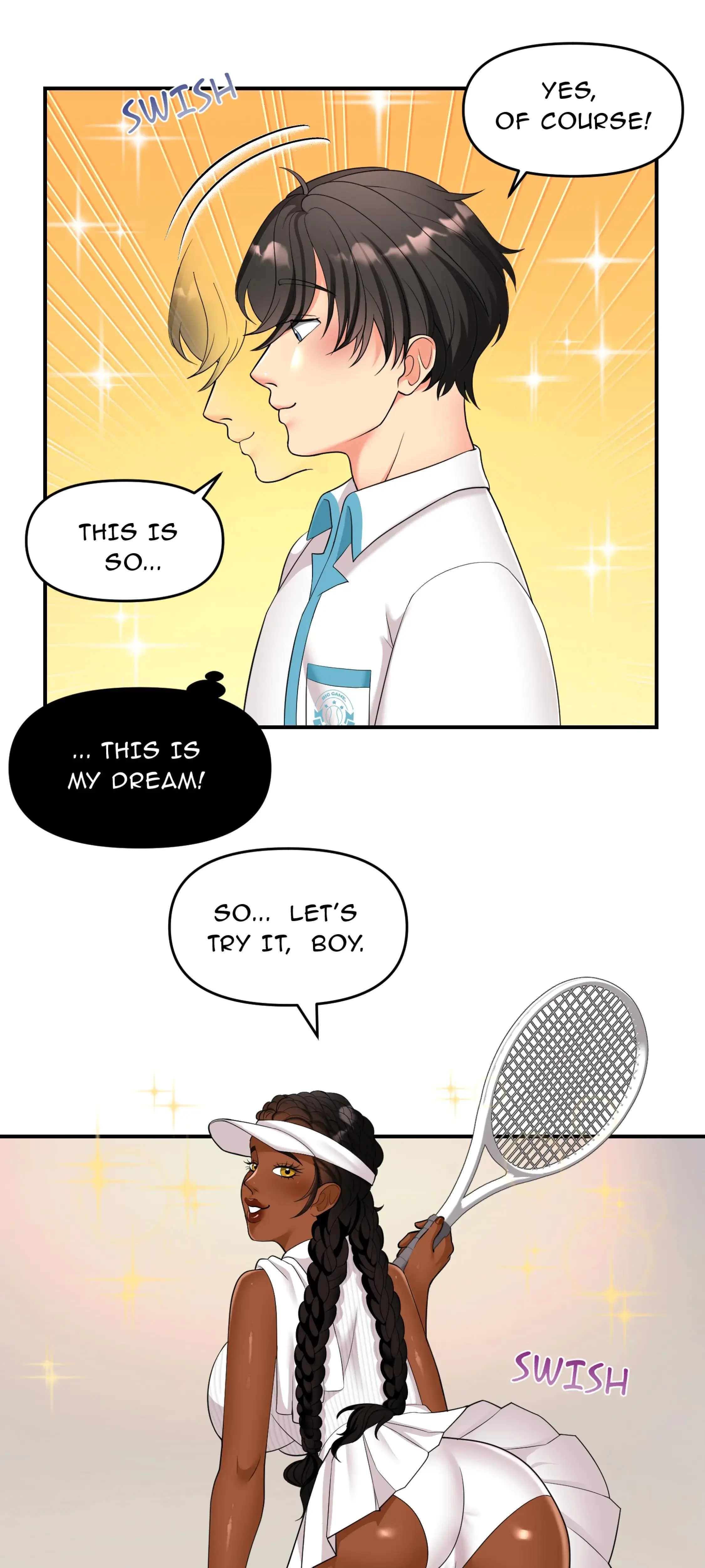 Huge Tennis Uncensored Chapter 2 - Page 1