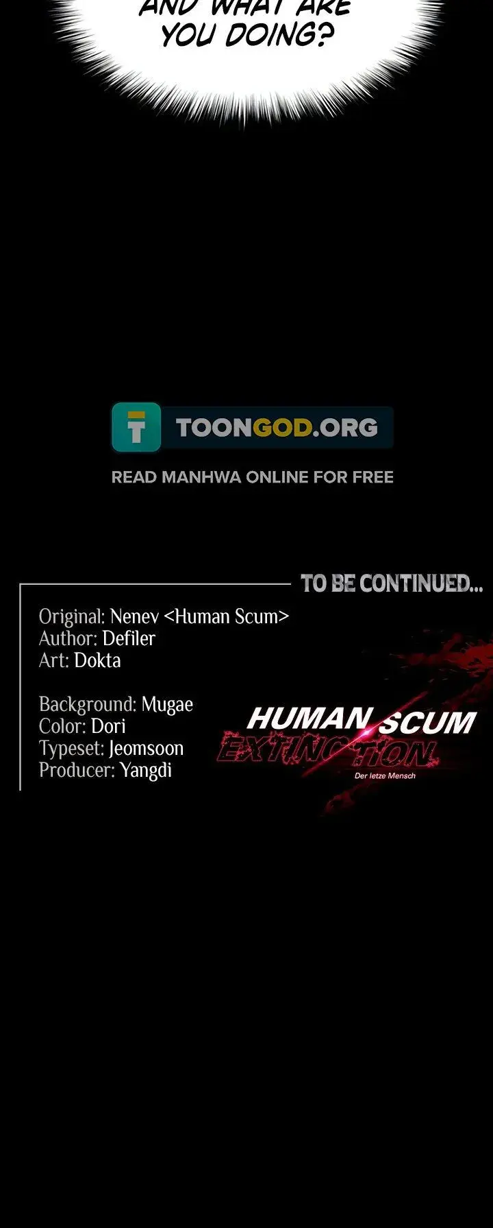 Human Scum Chapter 69 - Page 32