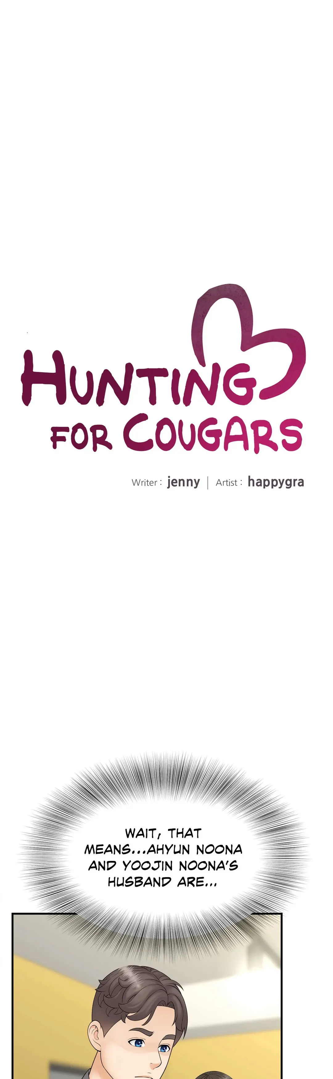 Hunting For Cougars Chapter 9 - Page 1