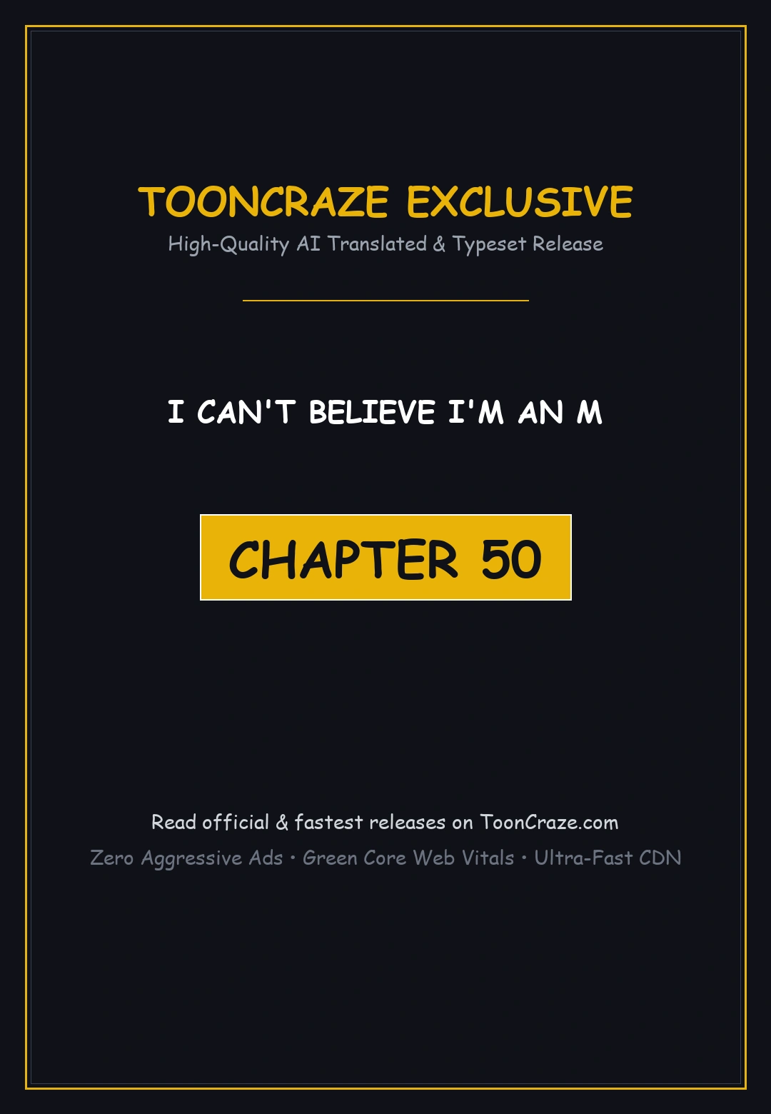I Can T Believe I M An M Chapter 50 - Page 1