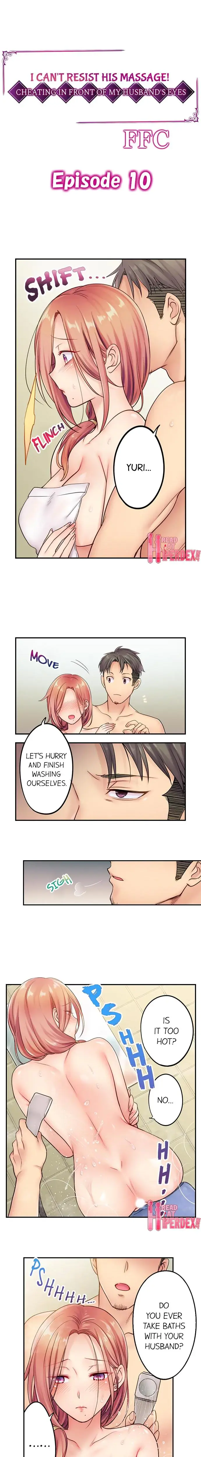 I Can T Resist His Massage Cheating In Front Of My Husbands Eyes Chapter 10 - Page 1