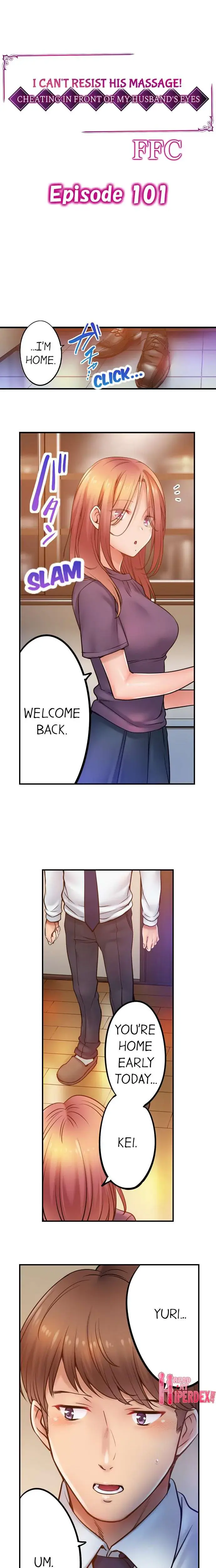 I Can T Resist His Massage Cheating In Front Of My Husbands Eyes Chapter 101 - Page 1