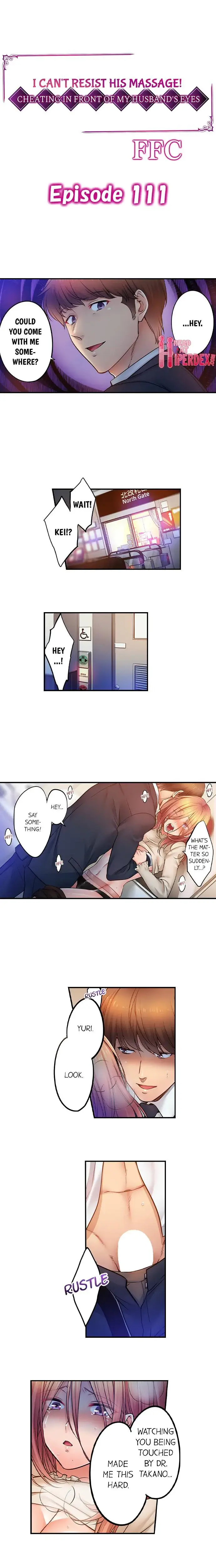 I Can T Resist His Massage Cheating In Front Of My Husbands Eyes Chapter 111 - Page 1