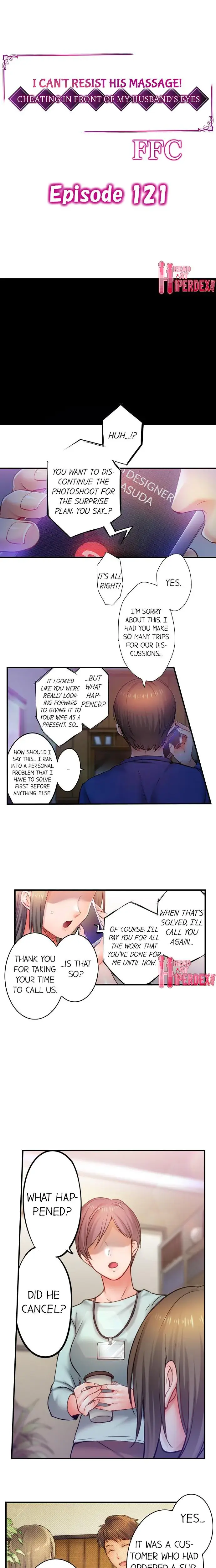 I Can T Resist His Massage Cheating In Front Of My Husbands Eyes Chapter 121 - Page 1