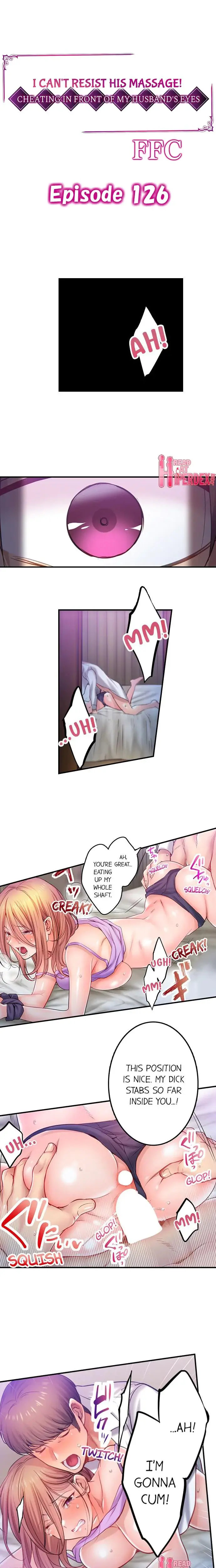I Can T Resist His Massage Cheating In Front Of My Husbands Eyes Chapter 126 - Page 1