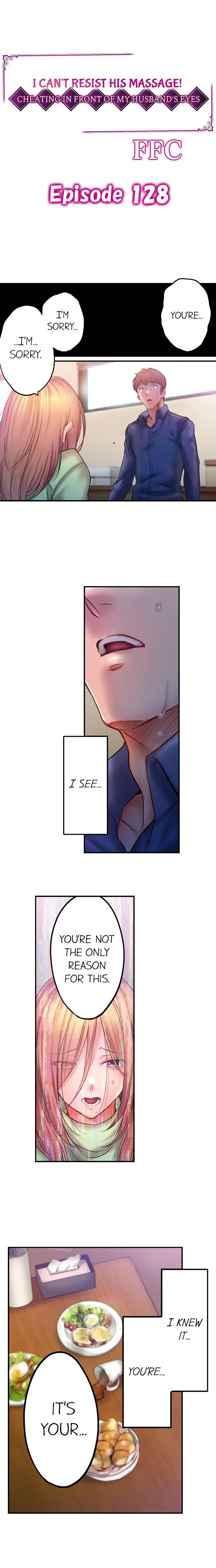 I Can T Resist His Massage Cheating In Front Of My Husbands Eyes Chapter 128 - Page 1