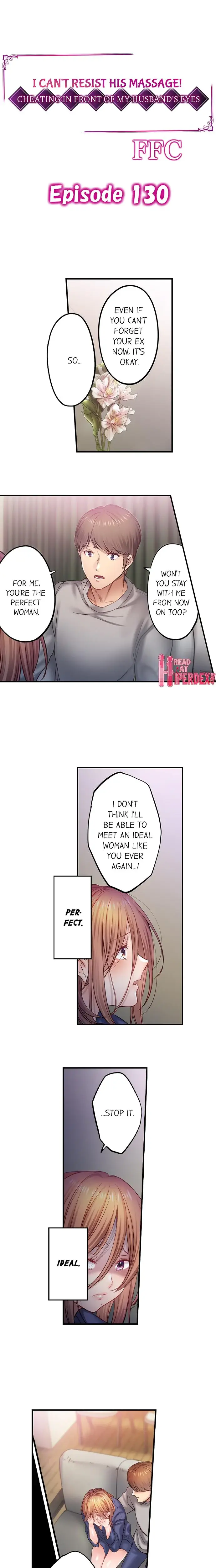 I Can T Resist His Massage Cheating In Front Of My Husbands Eyes Chapter 130 - Page 1