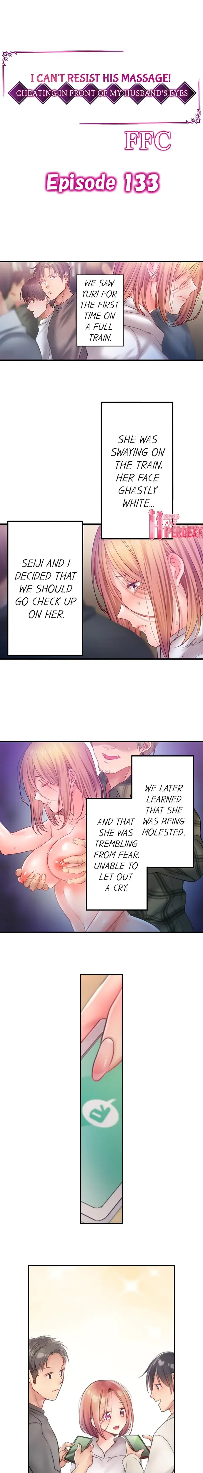 I Can T Resist His Massage Cheating In Front Of My Husbands Eyes Chapter 133 - Page 1