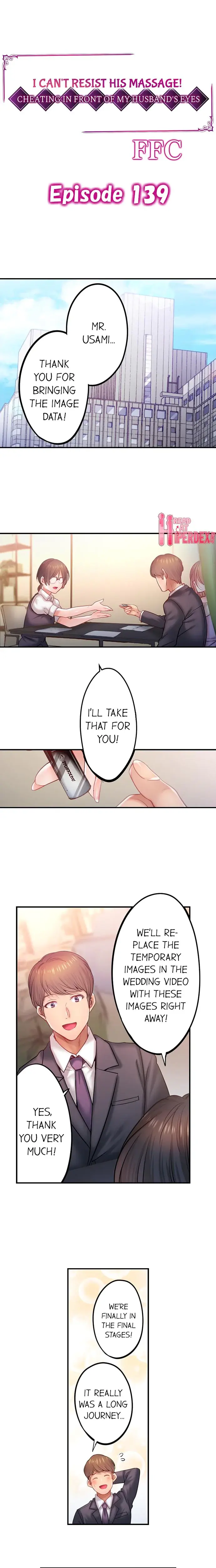 I Can T Resist His Massage Cheating In Front Of My Husbands Eyes Chapter 139 - Page 1