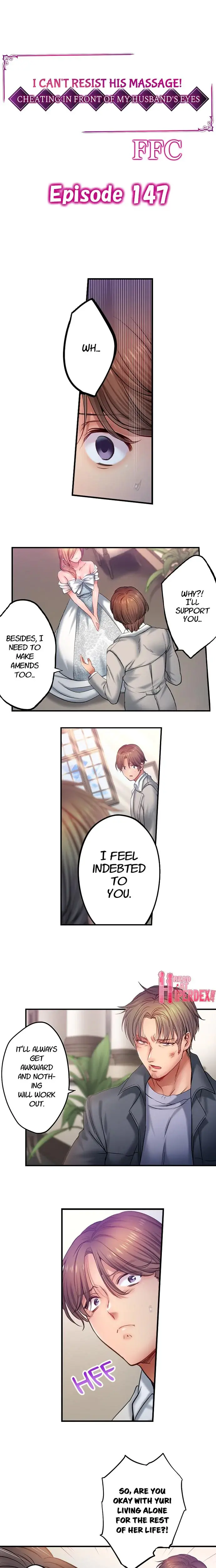 I Can T Resist His Massage Cheating In Front Of My Husbands Eyes Chapter 147 - Page 1