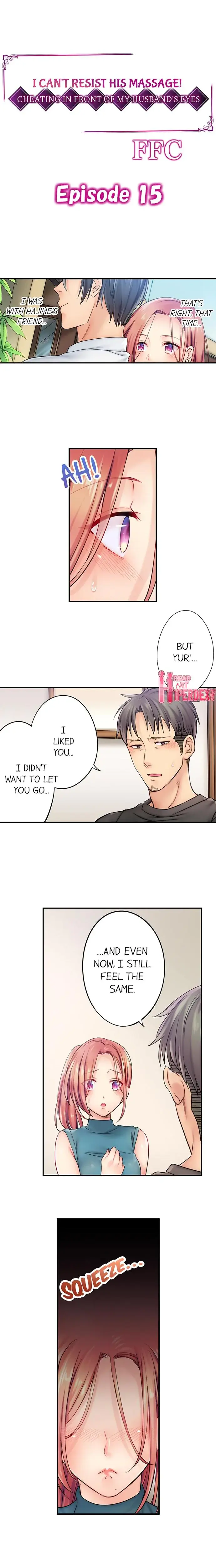 I Can T Resist His Massage Cheating In Front Of My Husbands Eyes Chapter 15 - Page 1