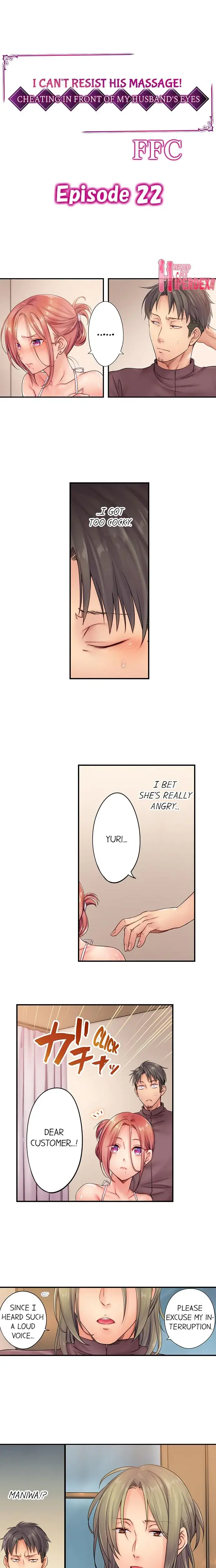 I Can T Resist His Massage Cheating In Front Of My Husbands Eyes Chapter 22 - Page 1