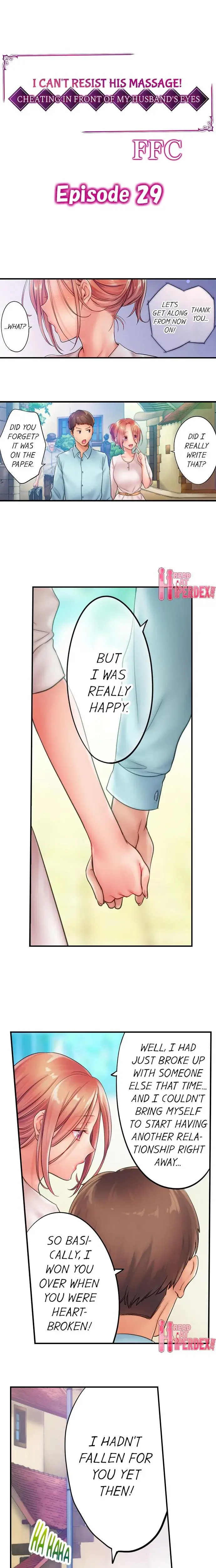 I Can T Resist His Massage Cheating In Front Of My Husbands Eyes Chapter 29 - Page 1