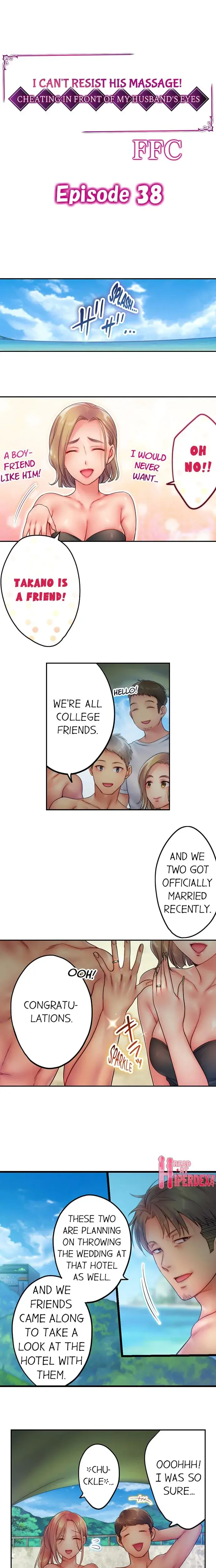 I Can T Resist His Massage Cheating In Front Of My Husbands Eyes Chapter 38 - Page 1