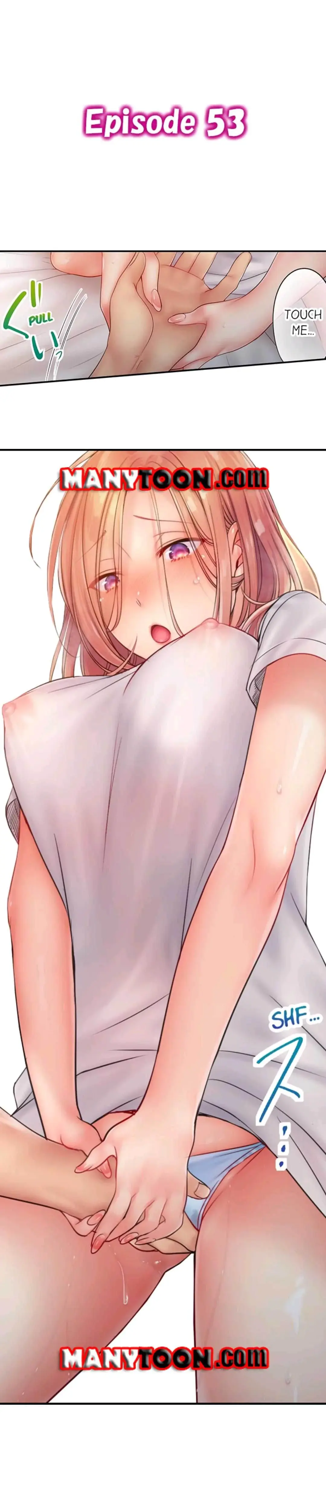 I Can T Resist His Massage Cheating In Front Of My Husbands Eyes Chapter 53 - Page 1