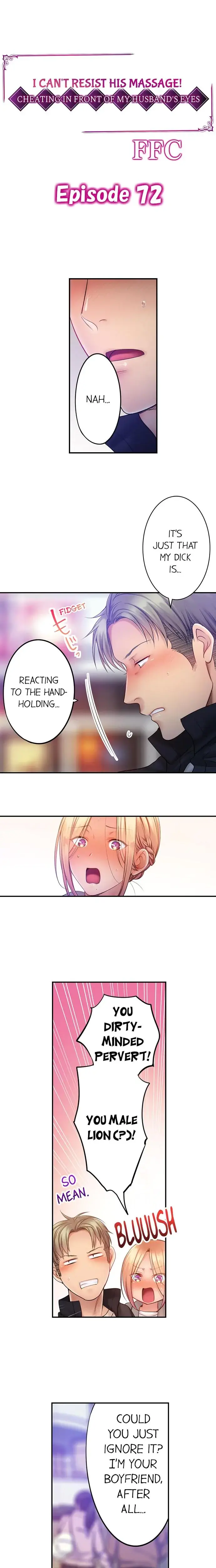 I Can T Resist His Massage Cheating In Front Of My Husbands Eyes Chapter 72 - Page 1