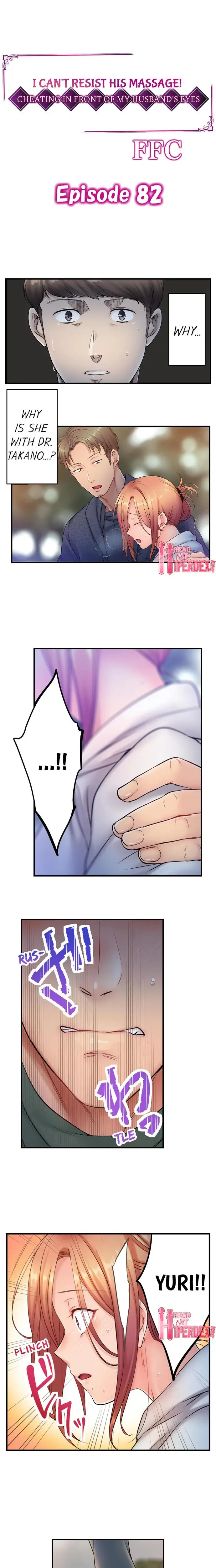 I Can T Resist His Massage Cheating In Front Of My Husbands Eyes Chapter 82 - Page 1