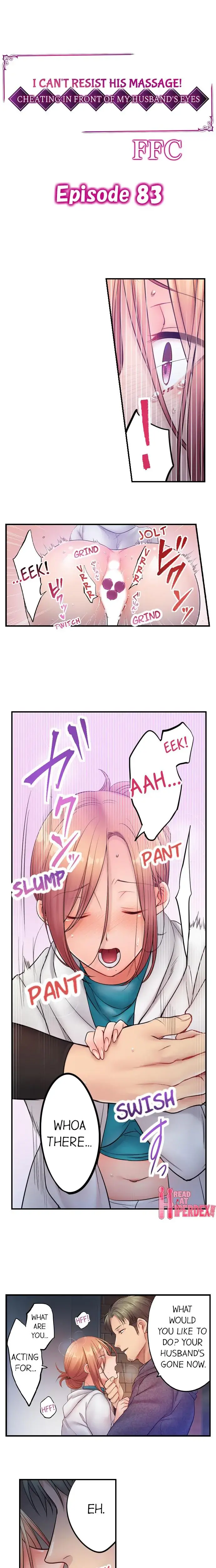 I Can T Resist His Massage Cheating In Front Of My Husbands Eyes Chapter 83 - Page 1