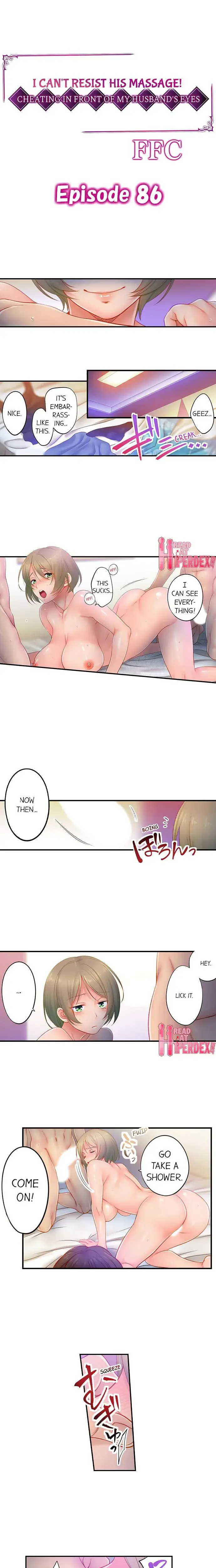 I Can T Resist His Massage Cheating In Front Of My Husbands Eyes Chapter 86 - Page 1