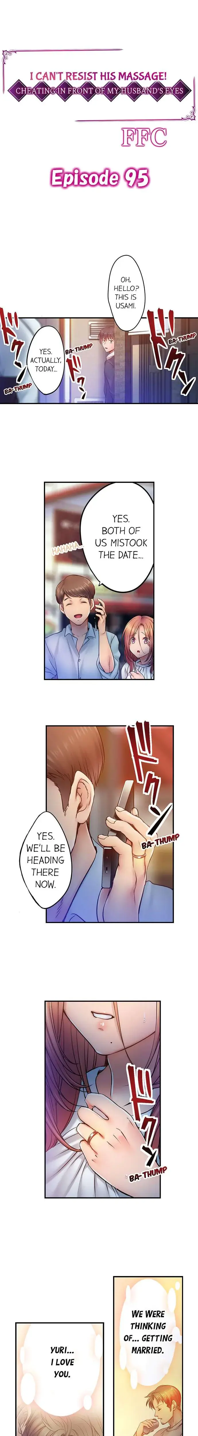 I Can T Resist His Massage Cheating In Front Of My Husbands Eyes Chapter 95 - Page 1