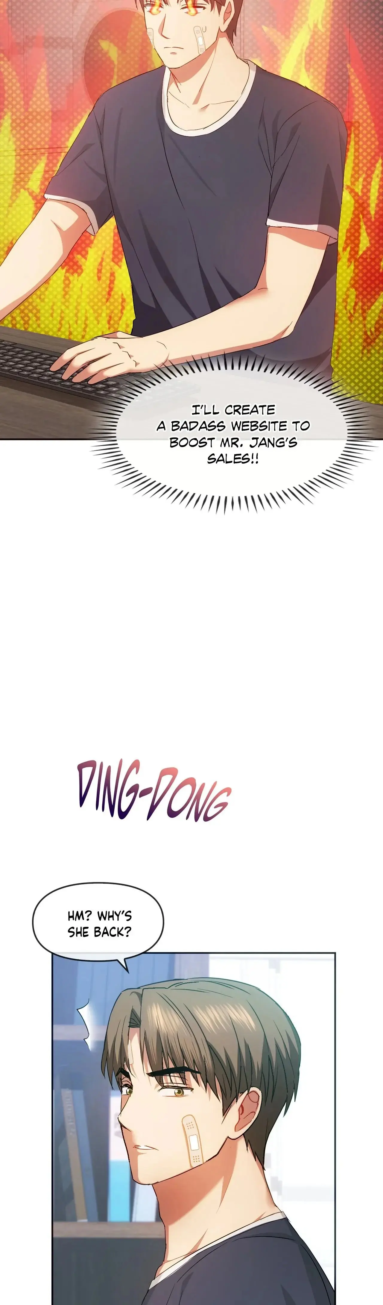 I Cant Stand It Ajumma Chapter 21 - Page 44