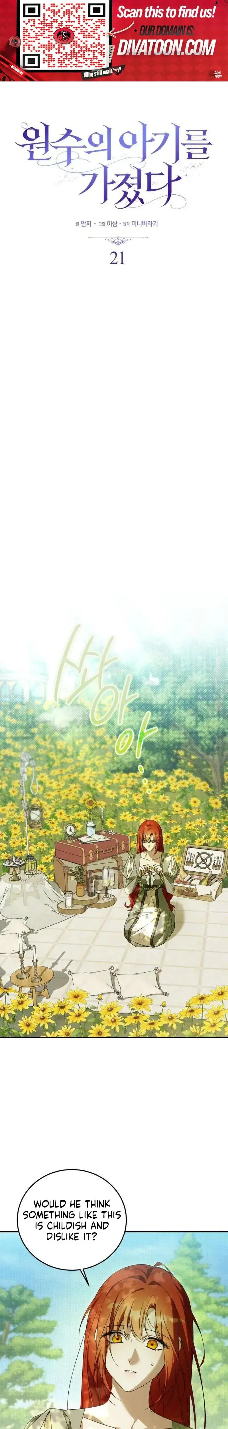I Carried My Enemys Child Chapter 21 - Page 12