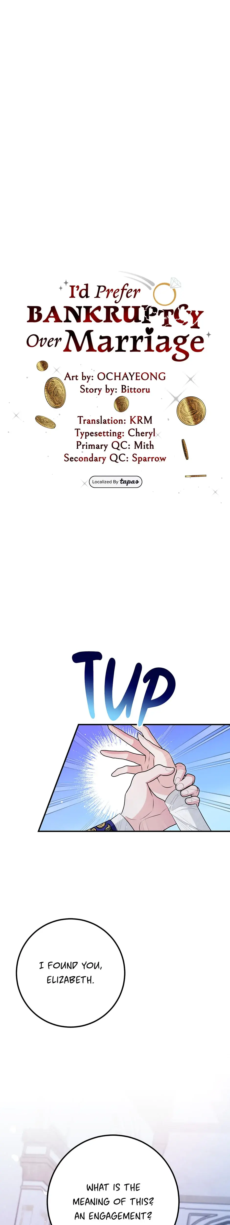 I D Prefer Bankruptcy Over Marriage Chapter 0 - Page 16