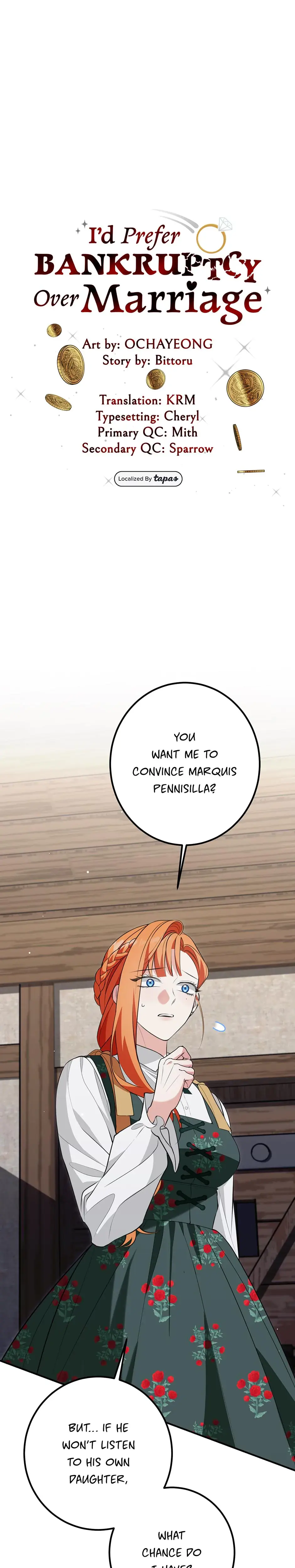 I D Prefer Bankruptcy Over Marriage Chapter 19 - Page 1