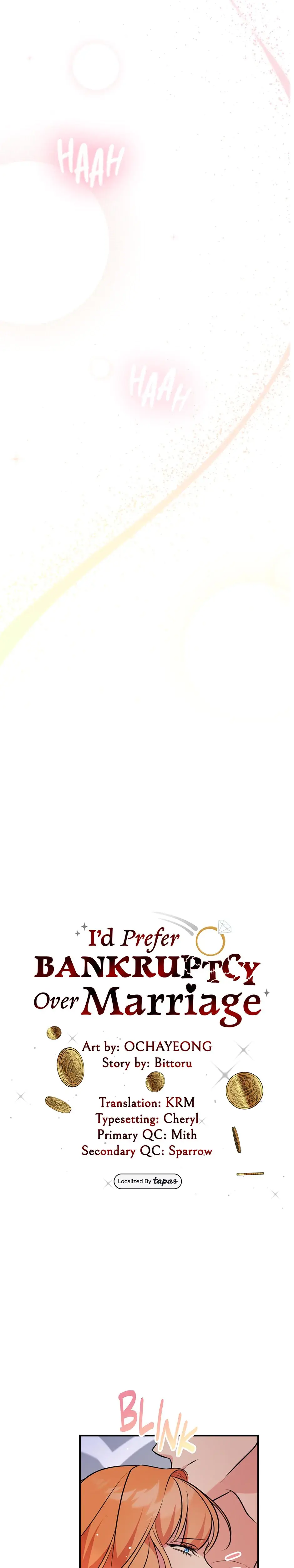 I D Prefer Bankruptcy Over Marriage Chapter 2 - Page 22