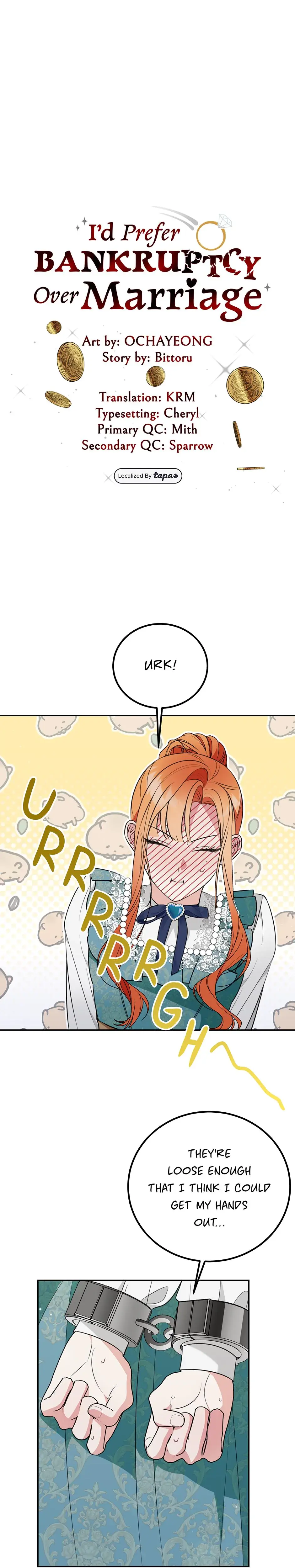 I D Prefer Bankruptcy Over Marriage Chapter 32 - Page 1