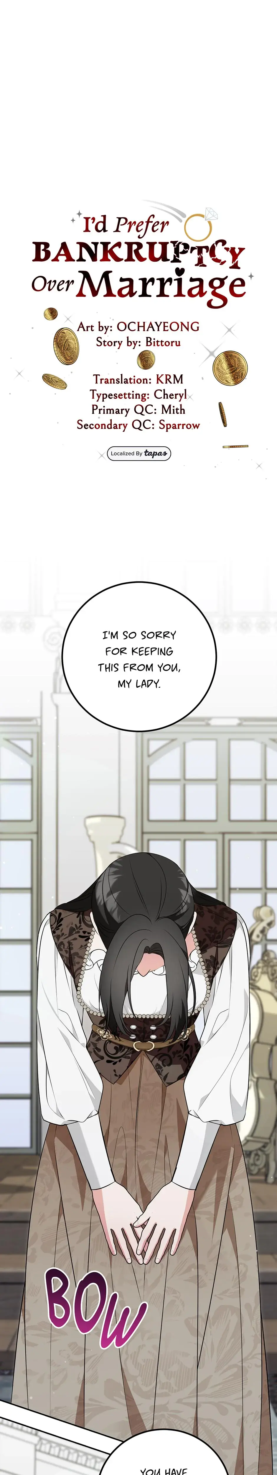 I D Prefer Bankruptcy Over Marriage Chapter 35 - Page 1