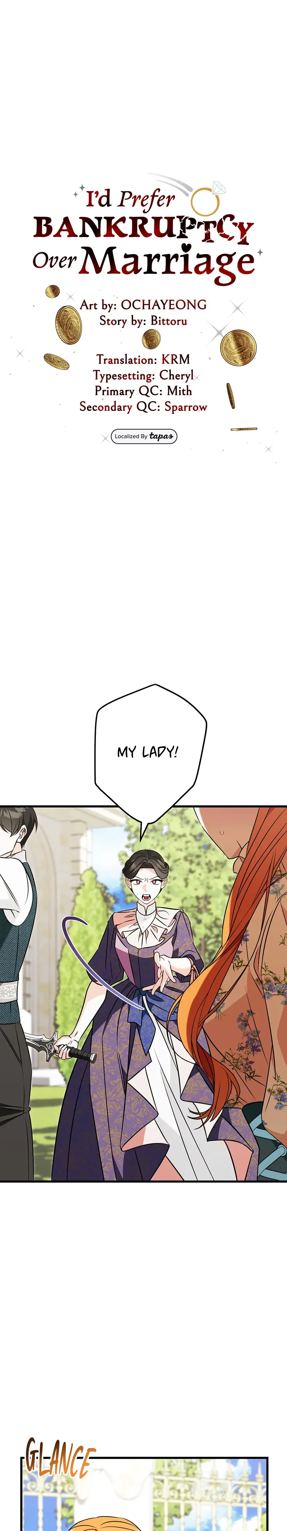 I D Prefer Bankruptcy Over Marriage Chapter 51 - Page 1