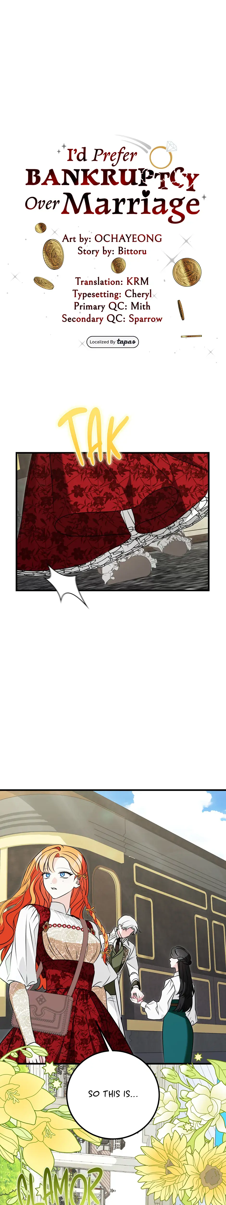 I D Prefer Bankruptcy Over Marriage Chapter 65 - Page 1