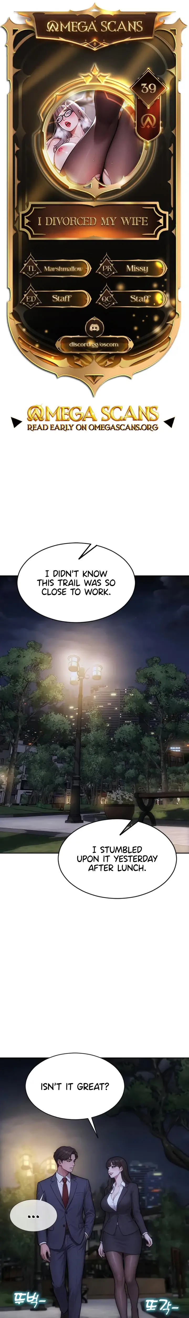 I Divorced My Wife Chapter 39 - Page 1