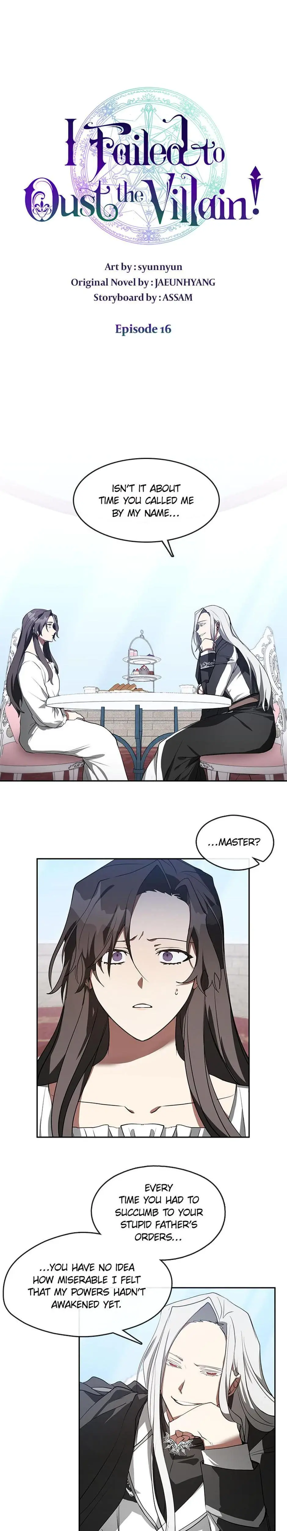 I Failed To Oust The Villain Chapter 16 - Page 1