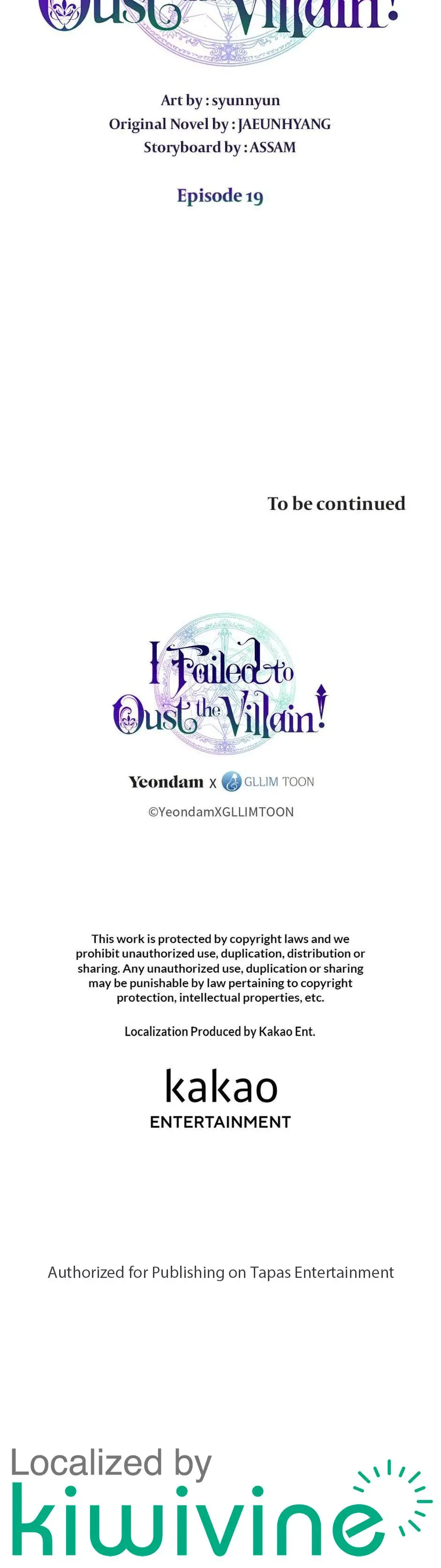I Failed To Oust The Villain Chapter 19 - Page 22