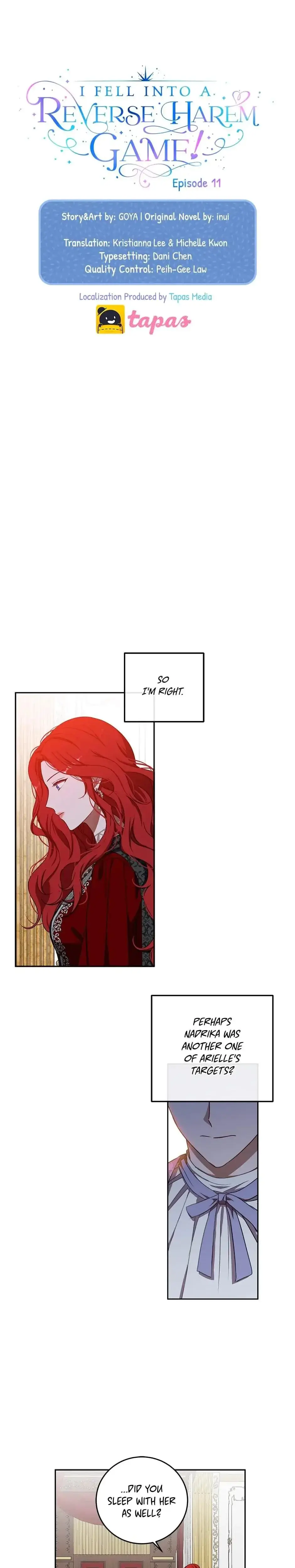 I Fell Into A Reverse Harem Game Chapter 11 - Page 1