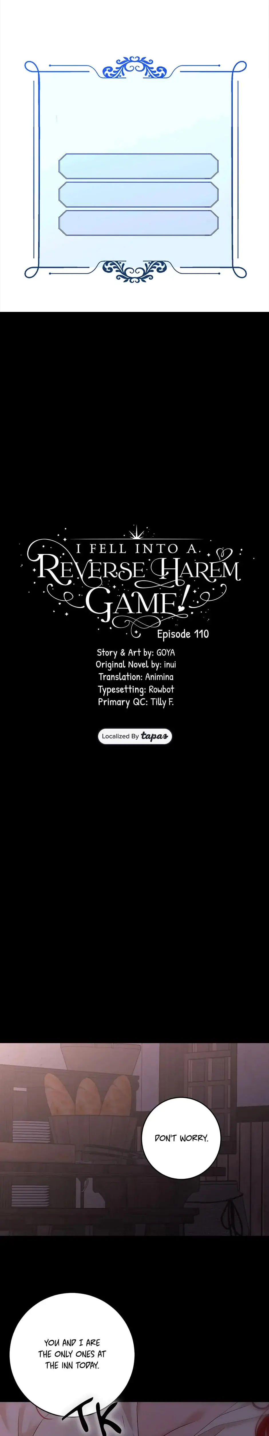 I Fell Into A Reverse Harem Game Chapter 110 - Page 1