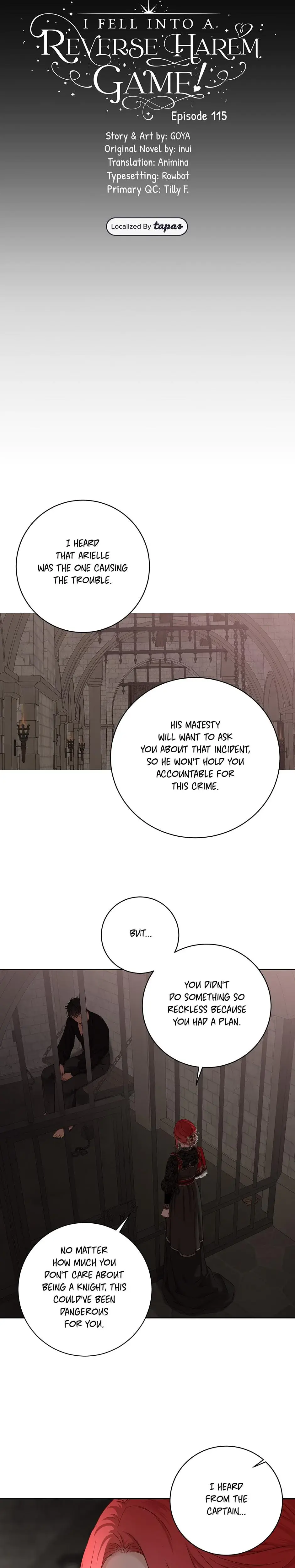 I Fell Into A Reverse Harem Game Chapter 115 - Page 4
