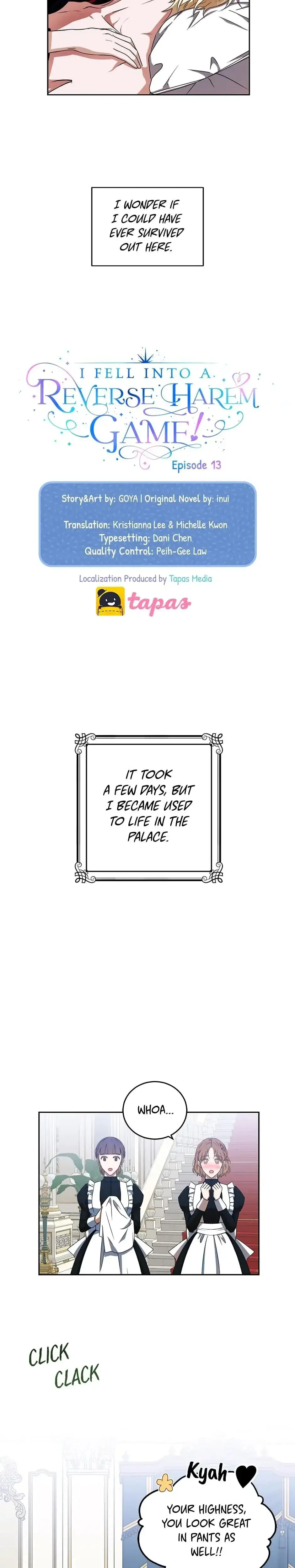 I Fell Into A Reverse Harem Game Chapter 13 - Page 3