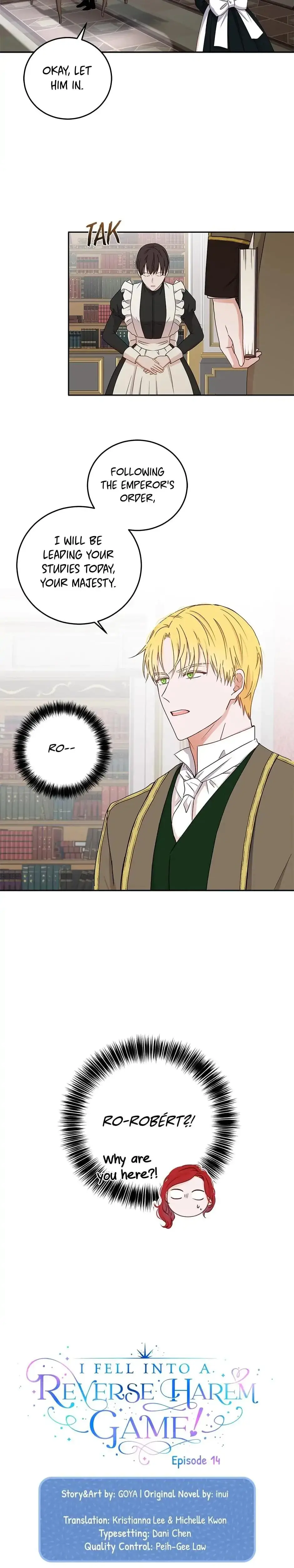 I Fell Into A Reverse Harem Game Chapter 14 - Page 2