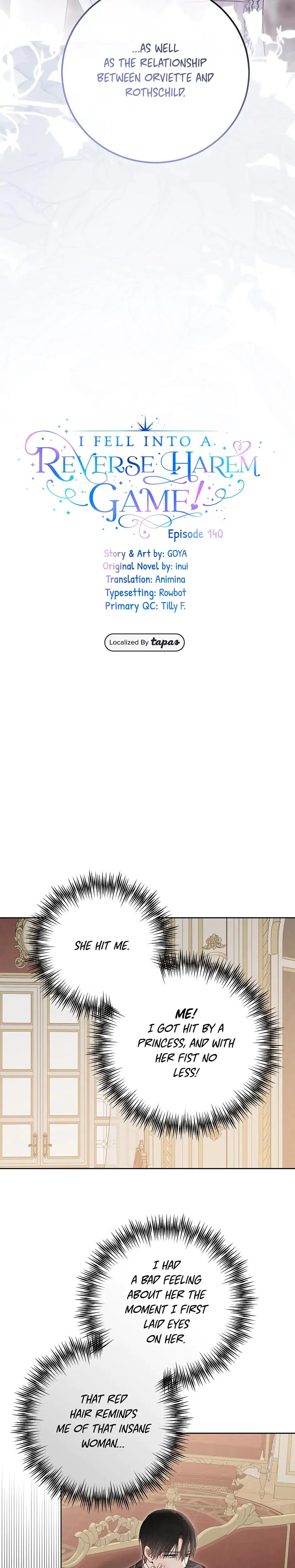 I Fell Into A Reverse Harem Game Chapter 140 - Page 4